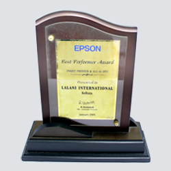 Epson Best Performer Award Inkjet printer & All-in-One 2005