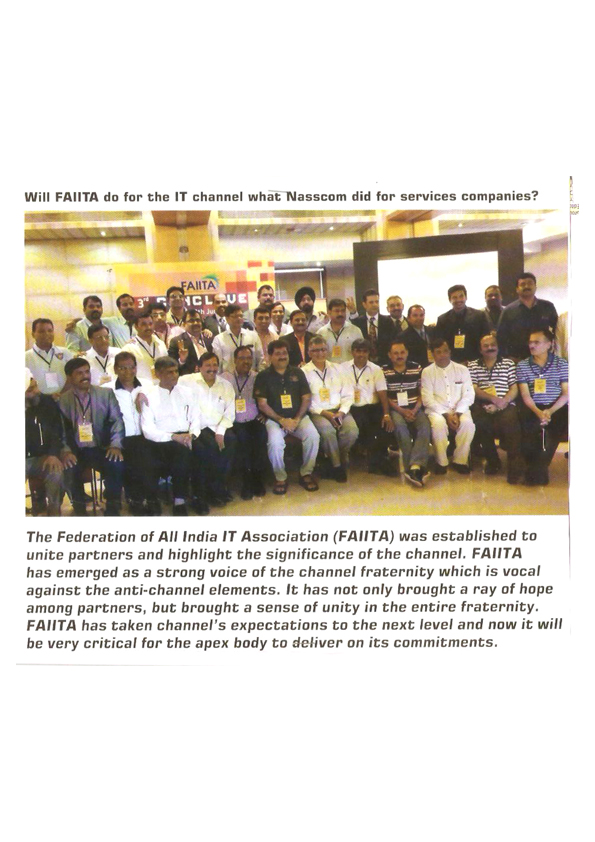 KL Lalani among the members of Federation of All India IT association (FAIITA)